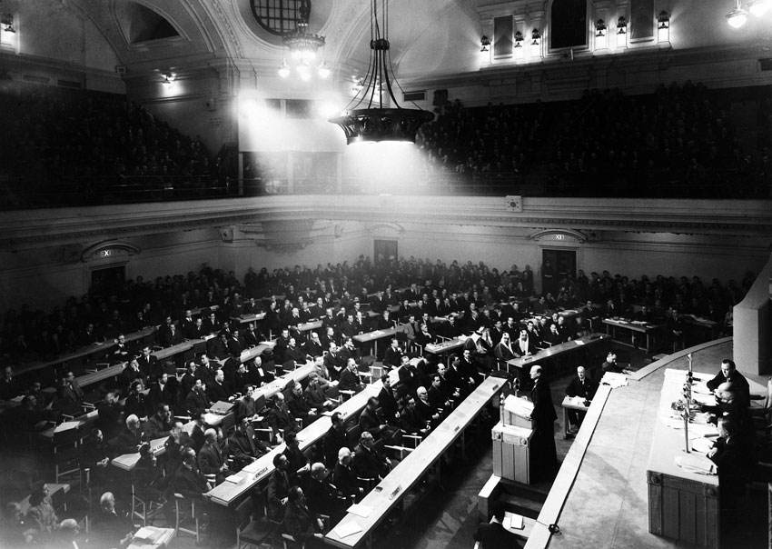 L'assemblea ONU a Londra.