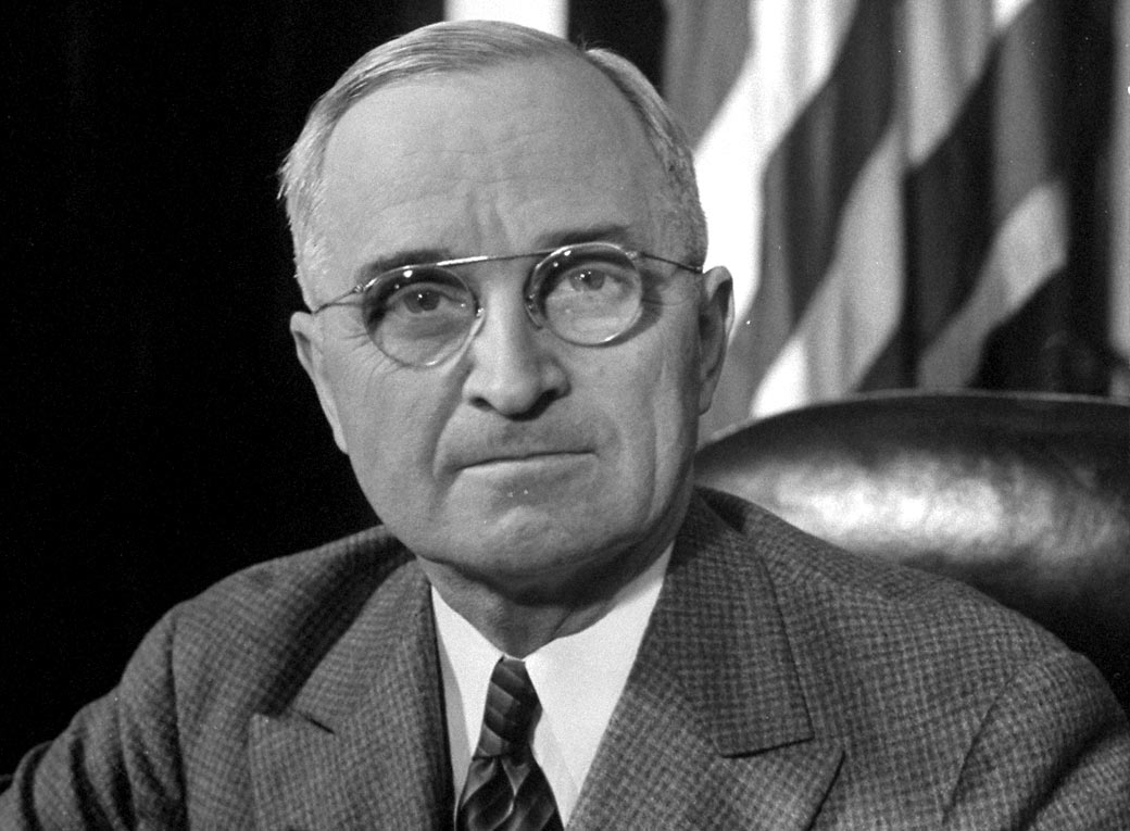 Il Presidente Harry Truman.
