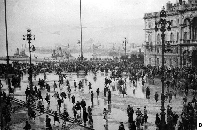 Gli scontri a Trieste del 21/3/52.
