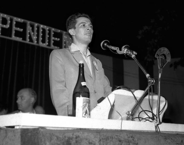 Enrico Berlinguer nel 1952.