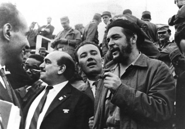 Francesco Moranino con Che Guevara nel 1962.