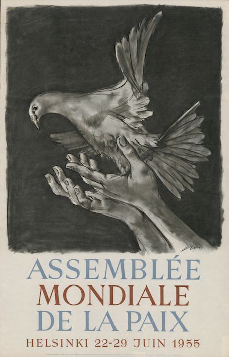 Manifesto dell'Assemblea mondiale della pace di Helsinki del 1955.