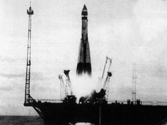 Il lancio dello Sputnik.