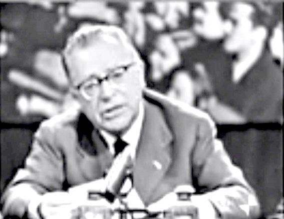 Palmiro Togliatti a Tribuna elettorale.