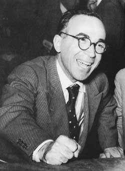 Il sindaco di Firenze Giorgio La Pira.