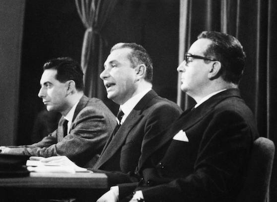 Aldo Moro a Tribuna elettorale.