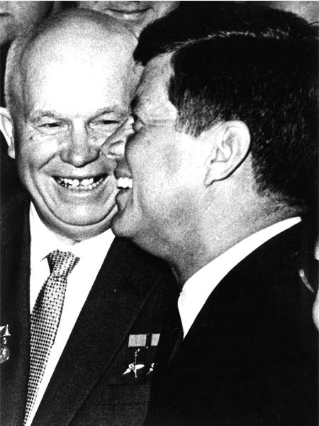 Nikita Krusciov e John F. Kennedy