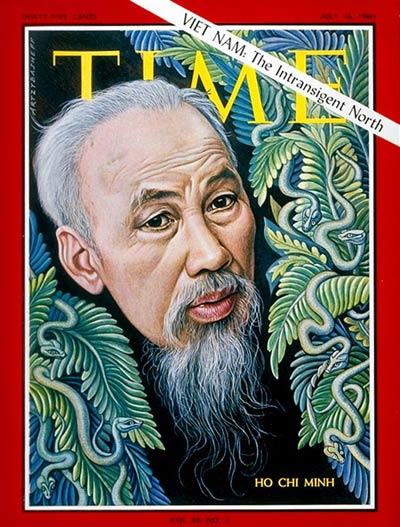 Ho Chi Min sulla copertina di Time.