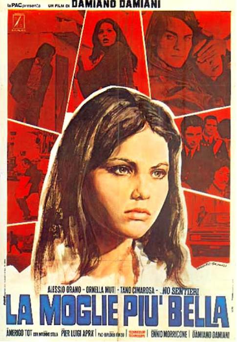 La locandina del film "La moglie più bella" ispirato alla storia di Franca Viola.