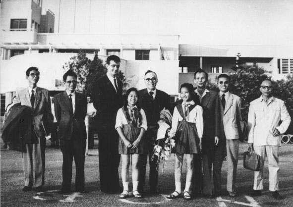 Giorgio La Pira in Vietnam nel novembre 1965.