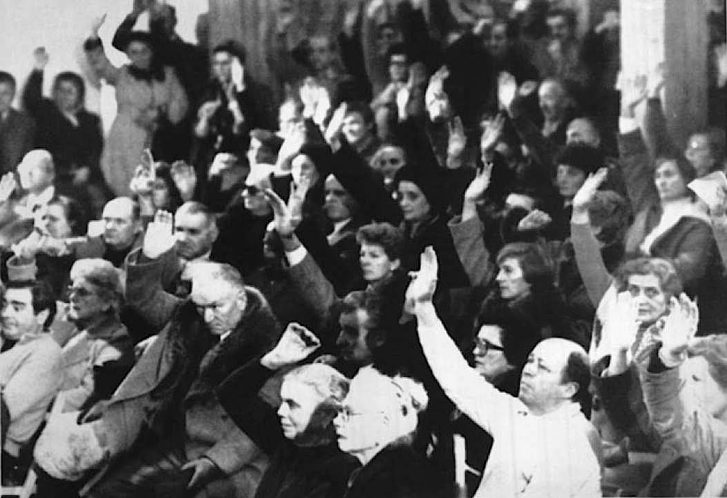 La comunità di Marzabotto vota contro la richiesta di grazia da parte di Reder.