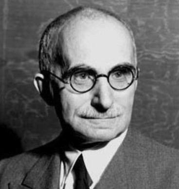 Luigi Einaudi, primo Presidente della Repubblica italiana.