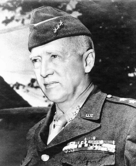 Il generale americano George Patton.