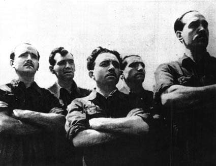Operai torinesi durante lo sciopero del marzo '43.