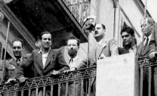 Comizio di Duccio Galimberti a Torino del 26/7/43