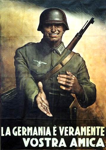 Manifesto di propaganda della RSI