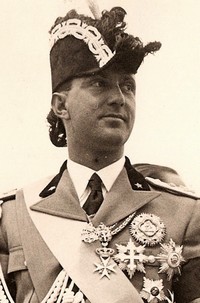 Umberto di Savoia, luogotenente generale del Regno.