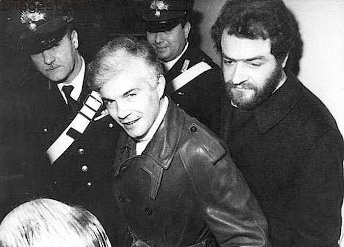 L'arresto di Freda e Ventura, imputati della strage di Piazza Fontana.