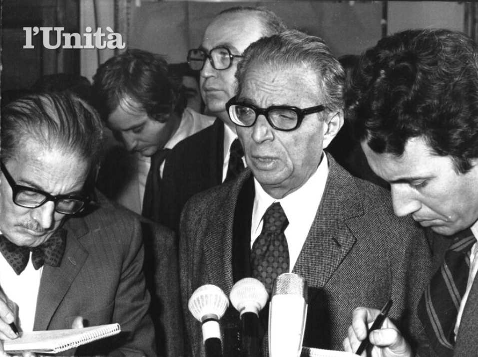 Ugo La Malfa nel 1973.