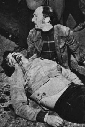 Rodolfo Boschi ucciso dalla polizia a Firenze il 18 aprile 1975.