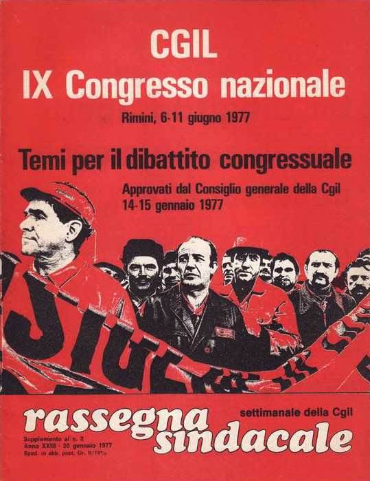 Rassegna sindacale, la rivista della Cgil, dedicata al IX congresso.