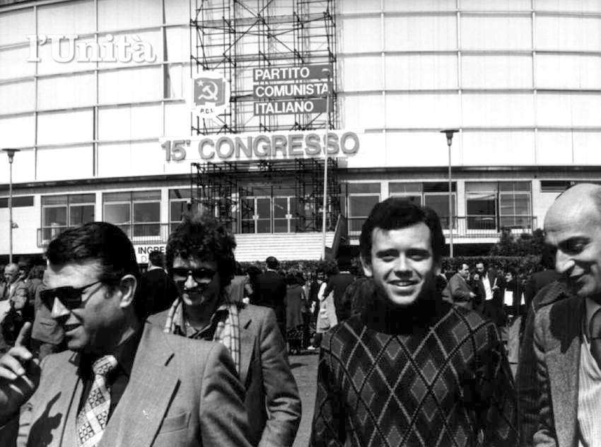 Il Palasport di Roma dove si svolse il XV congresso del Pci.