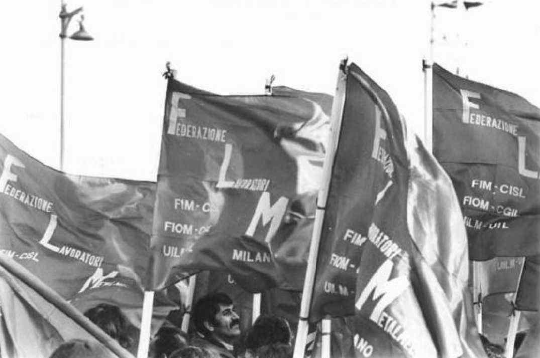 Sciopero nazionale dei metalmeccanici il 4 luglio 1979.