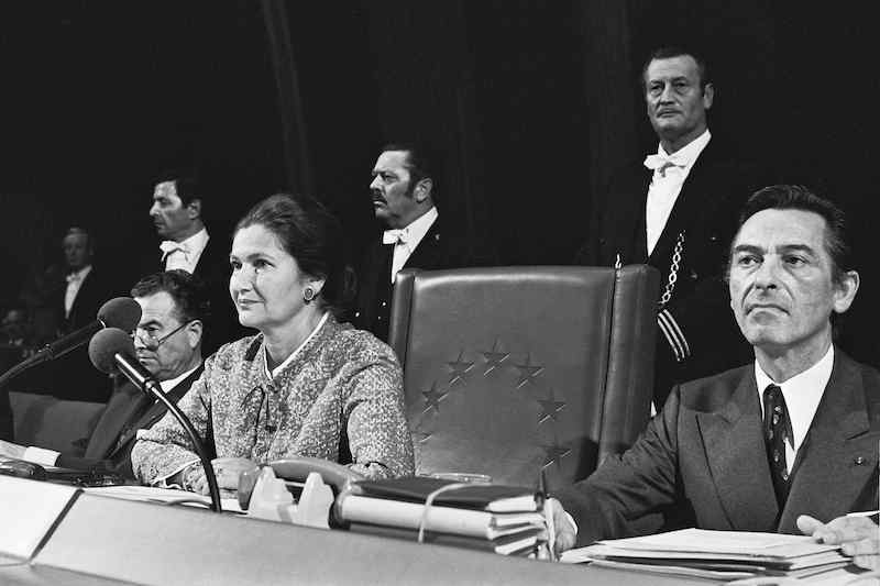 Simone Veil eletta Presidente del Parlamento europeo nel luglio 1979.
