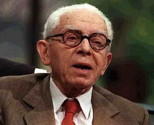 Leo Valiani, nominato senatore a vita il 12 gennaio 1980.