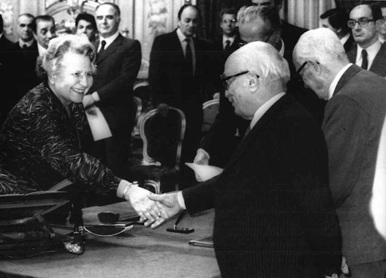 Il giuramento dei ministri del V governo Fanfani il 10 dicembre 1982.